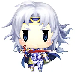 Cecil from World of Final Fantasy voiced by Shizuma Hodoshima