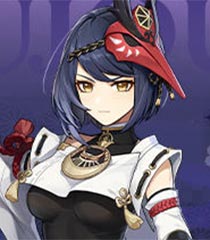 Kujou Sara - Character from Genshin Impact
