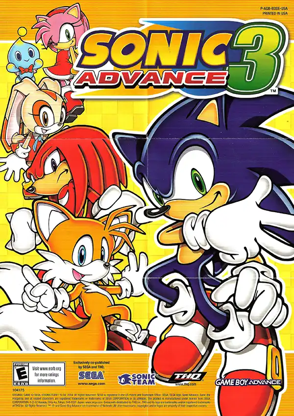 Sonic Advance 3 - Video Game Voice Cast