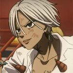 Tiana Camacho is the English dub voice of Dump in Sakamoto Days, and Yūko Kaida is the Japanese voice.