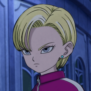 Android 18 - Character from Dragon Ball Super: SUPER HERO