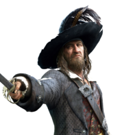Captain Barbossa - Character from Kingdom Hearts III