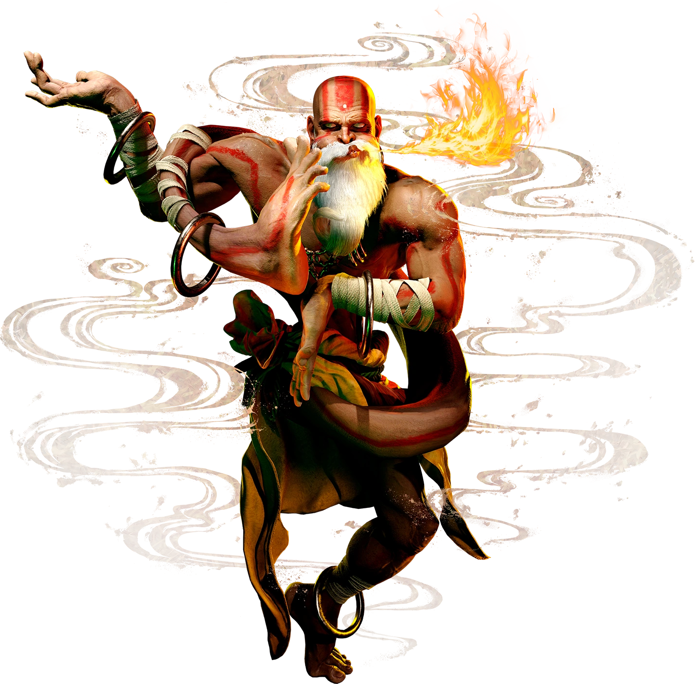 Dhalsim from Street Fighter 6 voiced by Keith Silverstein