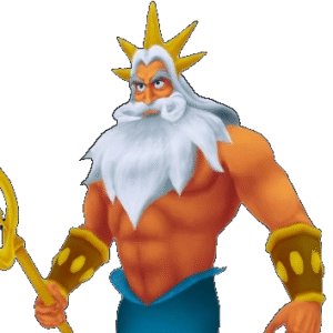 King Triton - Character from Kingdom Hearts