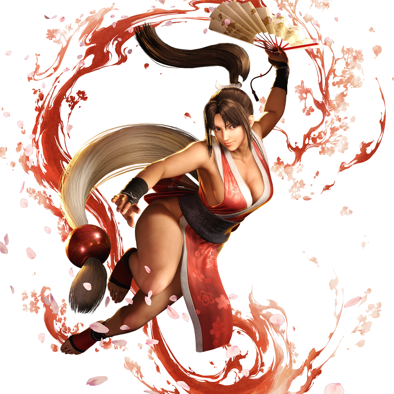 Mai Shiranui from Fatal Fury: City of the Wolves voiced by Ami Koshimizu