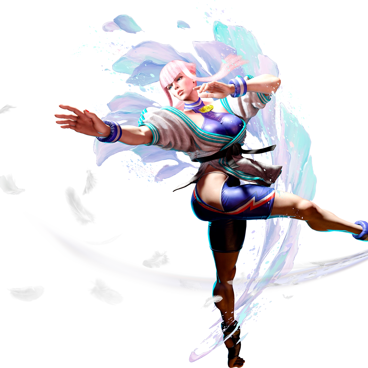 Manon from Street Fighter 6 voiced by Cherami Leigh