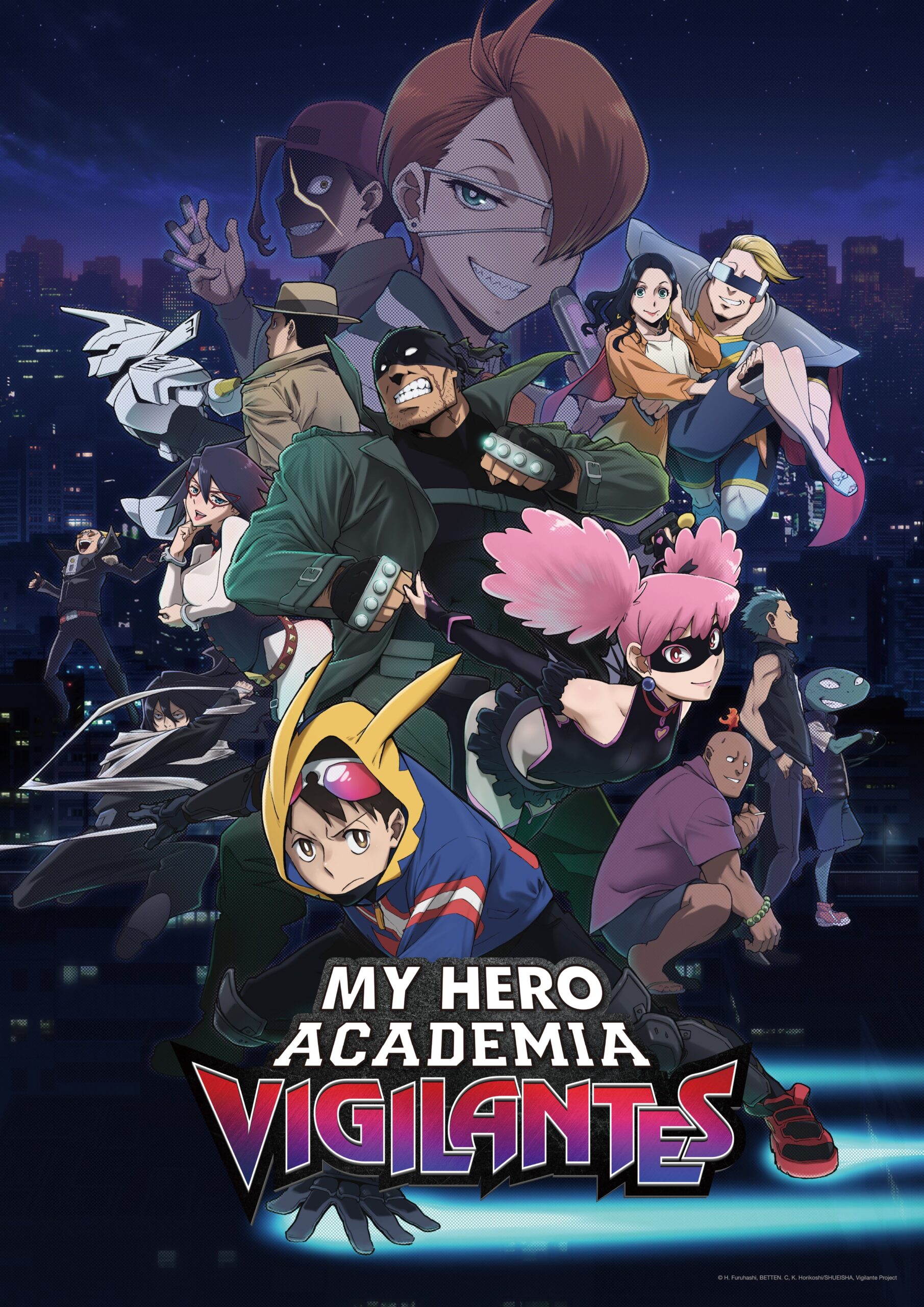 My Hero Academia: Vigilantes - Animation Voice Cast