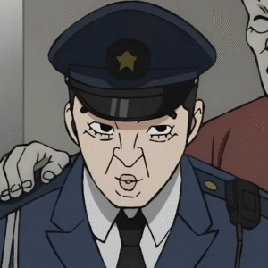 Officer Tsuru - Character from Dandadan