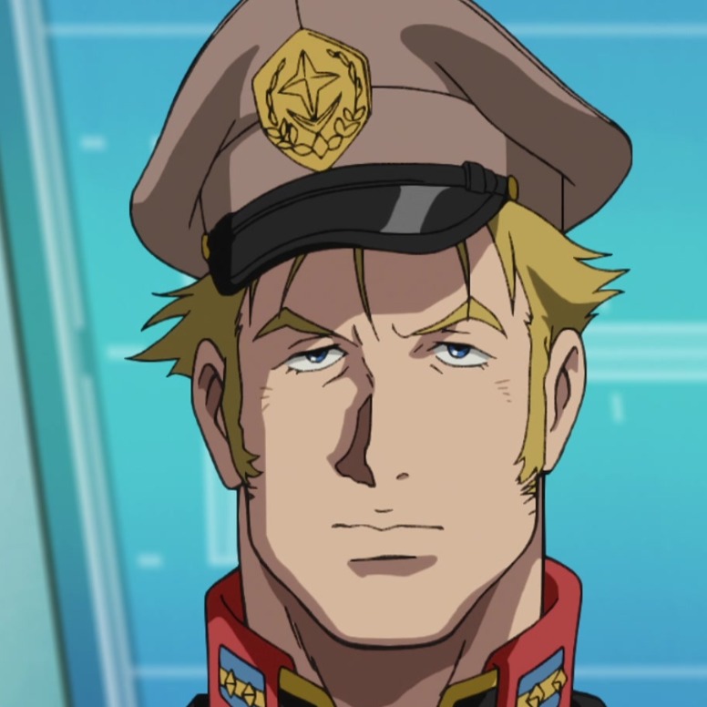 Sleggar Law - Mobile Suit Gundam: Cucuruz Doan’s Island character