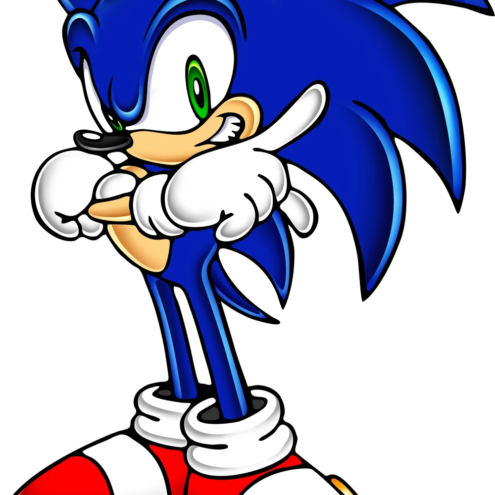 Sonic the Hedgehog from Sonic Frontiers voiced by Jun’ichi Kanemaru