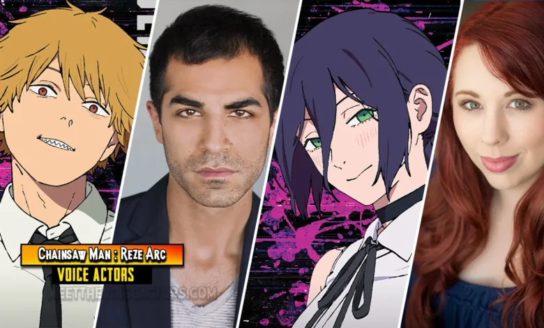 Chainsaw Man Reze Arc characters and their voice actors
