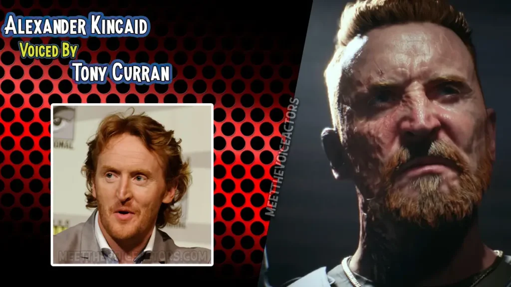 Tony Curran voices Alexander Kincaid in bf6