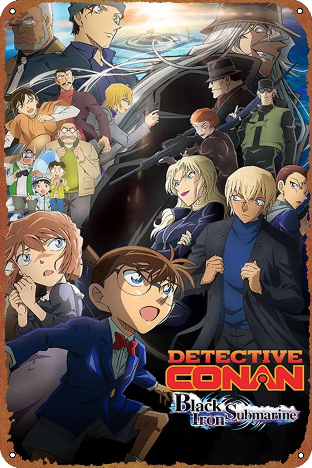 Detective Conan: Black Iron Submarine - Animation Voice Cast