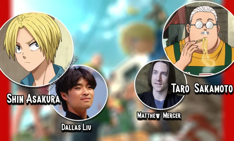 sakamoto days characters and their voice actors