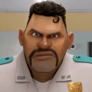 Brooklyn Visions Security Guard - Character from Spider-Man: Into the Spider-Verse