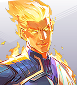 Johnny Storm / Human Torch - Character from Marvel Rivals