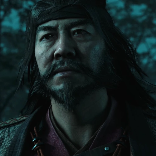 Saito - Ghost of Yōtei character