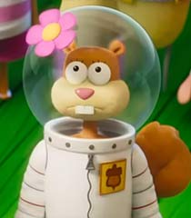 Sandy Cheeks - Character from THE SPONGEBOB MOVIE: SEARCH FOR SQUAREPANTS