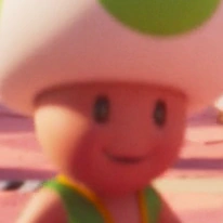 Toad Green - Character from The Super Mario Bros. Movie