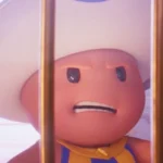 Toad guard in the dungeon - Character from The Super Mario Bros. Movie