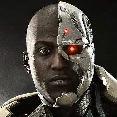 Victor Stone / Cyborg from Injustice 2 voiced by Khary Payton