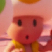 Yellow toad - Character from The Super Mario Bros. Movie