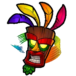 Aku Aku - Character from Crash Team Racing Nitro-Fueled