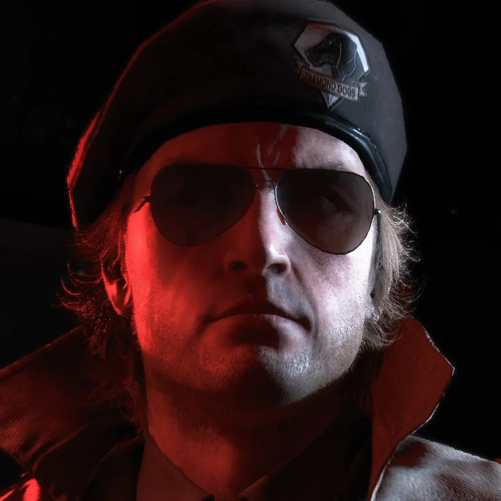 Kazuhira Miller from Metal Gear Solid V: The Phantom Pain voiced by Tomokazu Sugita