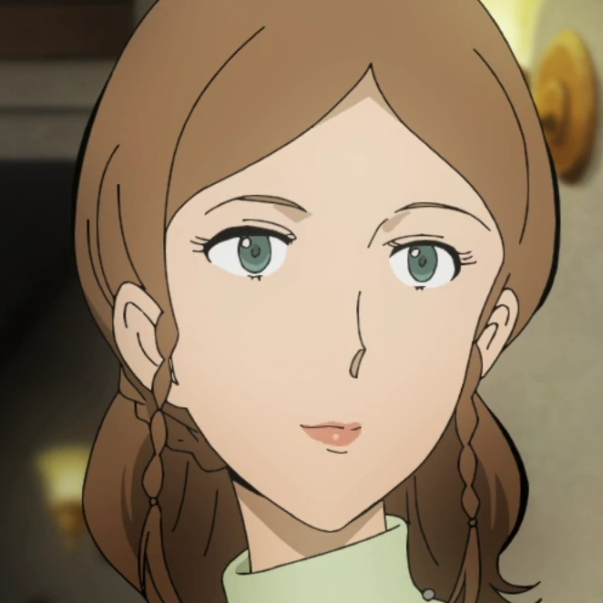 Mrs. Hudson from Lupin the 3rd: Part 6 voiced by Mie Sonozaki