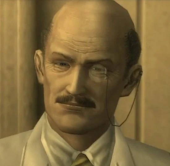 Nikolai Sokolov from Metal Gear Solid 3: Snake Eater voiced by Naoki Tatsuta