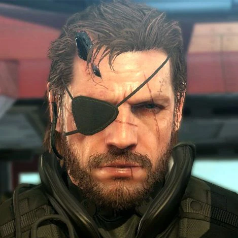 Venom Snake from Metal Gear Solid V: The Phantom Pain voiced by Akio Ōtsuka