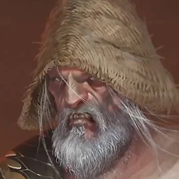 Devoted One - God of War Sons of Sparta character