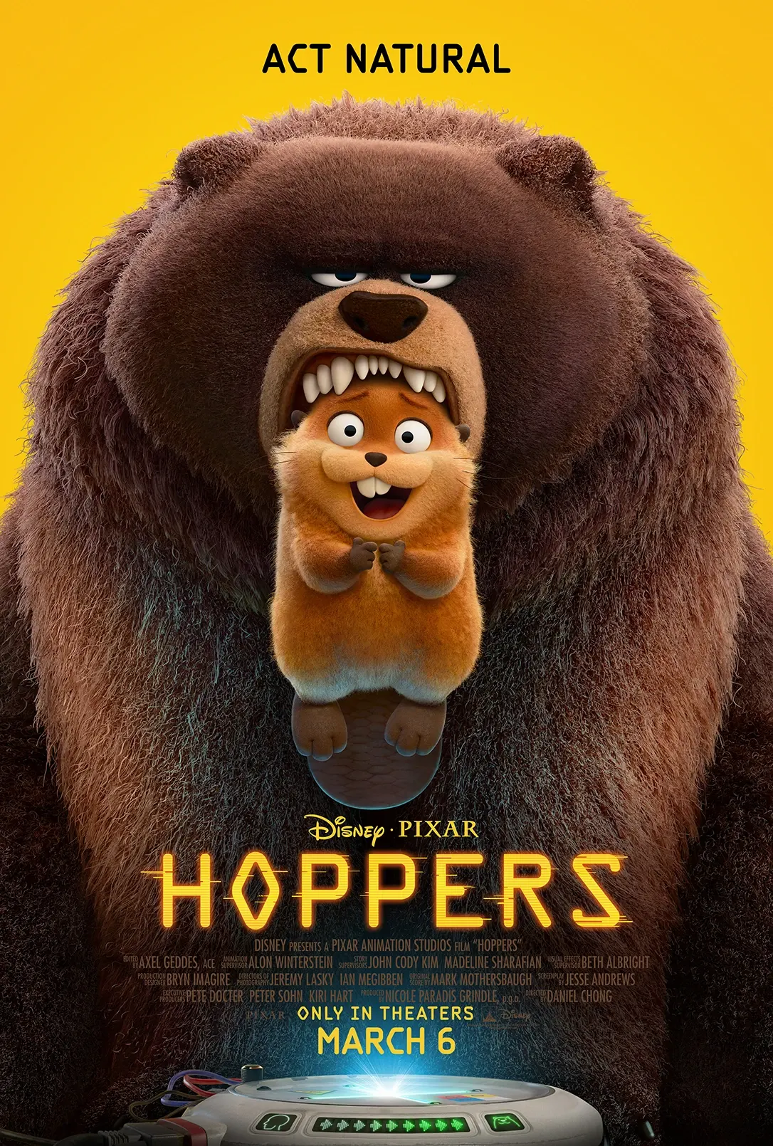 Hoppers (2026) - Animation Voice Cast