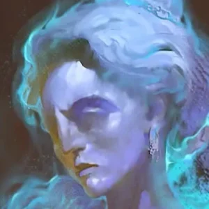 Somber Whispers - Character from God of War Sons of Sparta