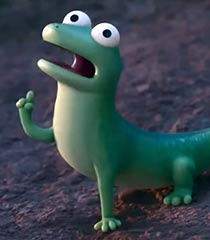 Tom Lizard - Character from Hoppers (2026)