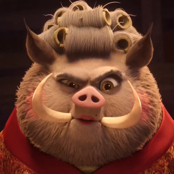 Granny Boar - Kung Fu Panda 4 character