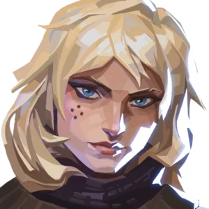 Iselin”Deadlock” - Character from Valorant