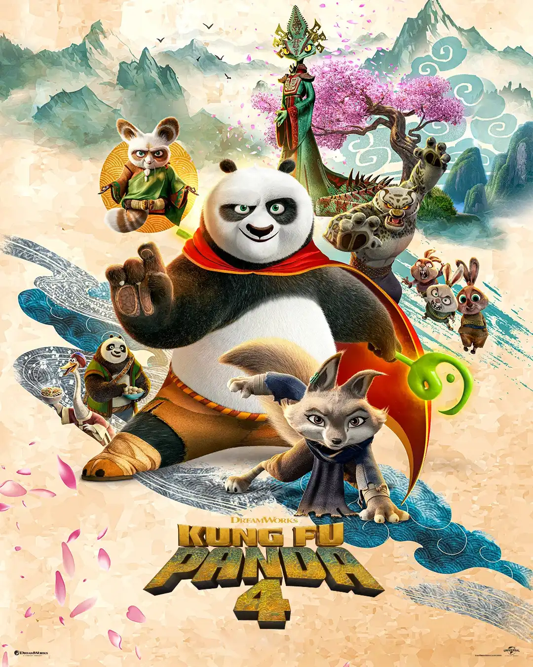 Kung Fu Panda 4 - Animation Voice Cast