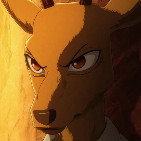 Louis from Beastars voiced by Griffin Puatu