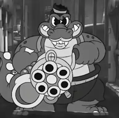 Vic Gatore from Mouse: P.I. For Hire (tough alligator gangster) voiced by Guy Cunningham