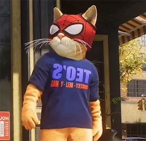 Teo's Mascot from Marvel’s Spider-Man 2
