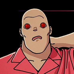 Borma from The Ghost in the Shell voiced by Unknown VA
