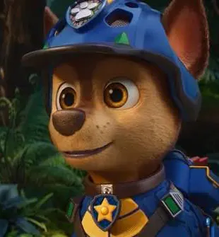 Chase from PAW Patrol: The Dino Movie