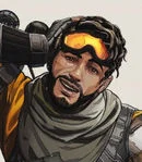 Mirage from Apex Legends voiced by Roger Craig Smith