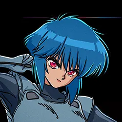 Motoko Kusanagi from The Ghost in the Shell