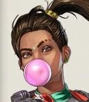 Rampart from Apex Legends voiced by Anjali Bhimani