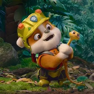 Rubble from PAW Patrol: The Dino Movie