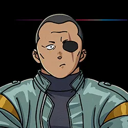 Saito from The Ghost in the Shell
