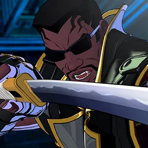 Blade from MARVEL Tōkon: Fighting Souls (2026) voiced by Imari Williams
