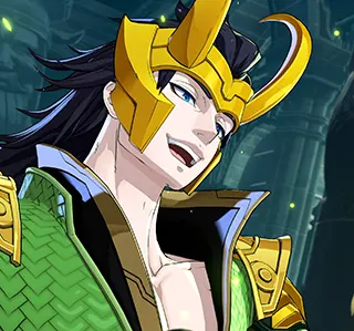 Loki from MARVEL Tōkon: Fighting Souls (2026) voiced by Jason Spisak